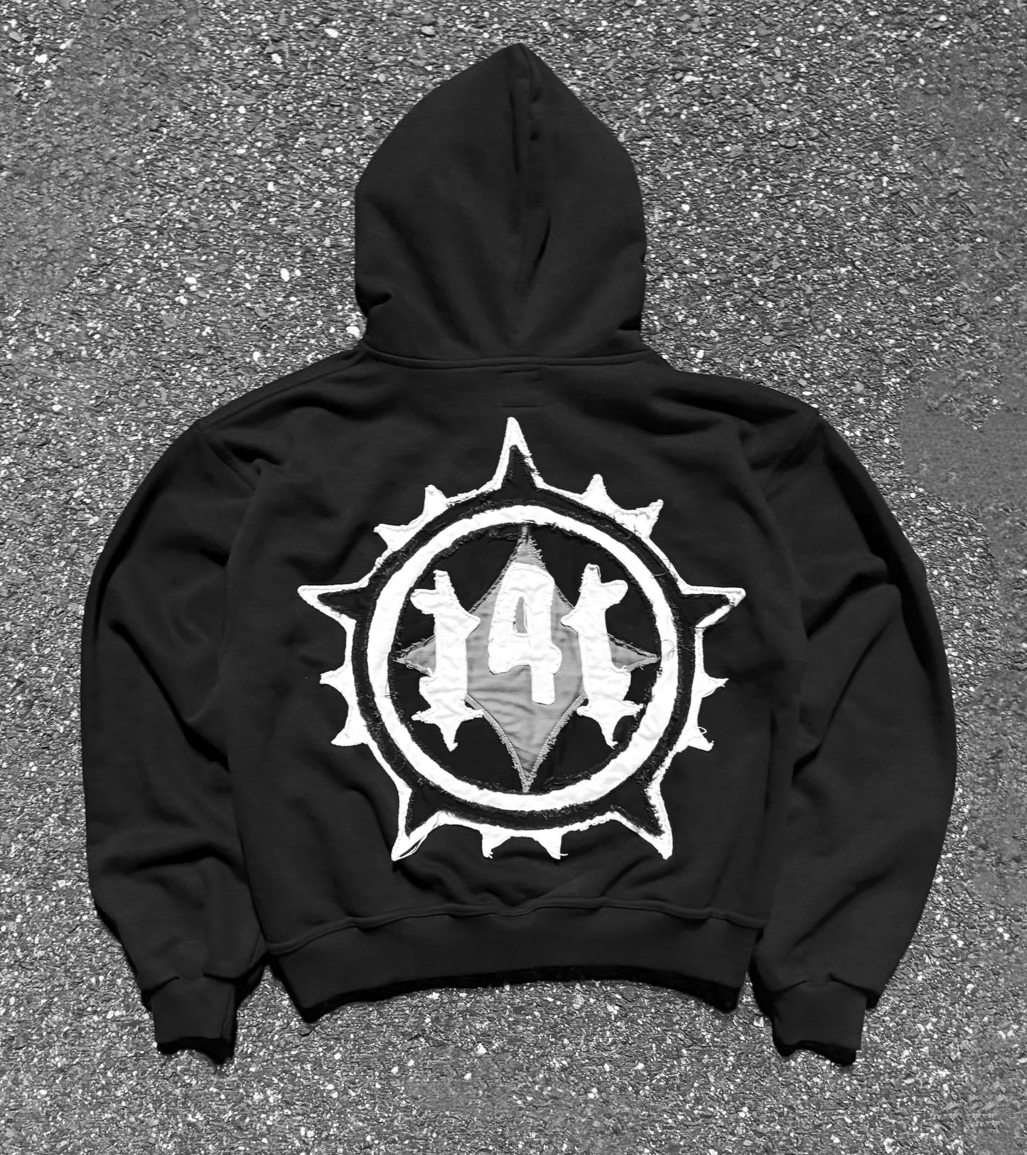 Limitless - Black zip up hoodie